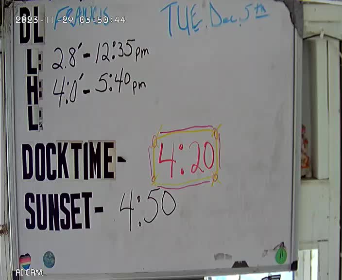 no whiteboard image check webcam at the club